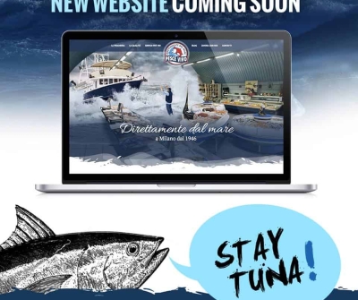 New website Pescheria Pesce Vivo: stay tuna!